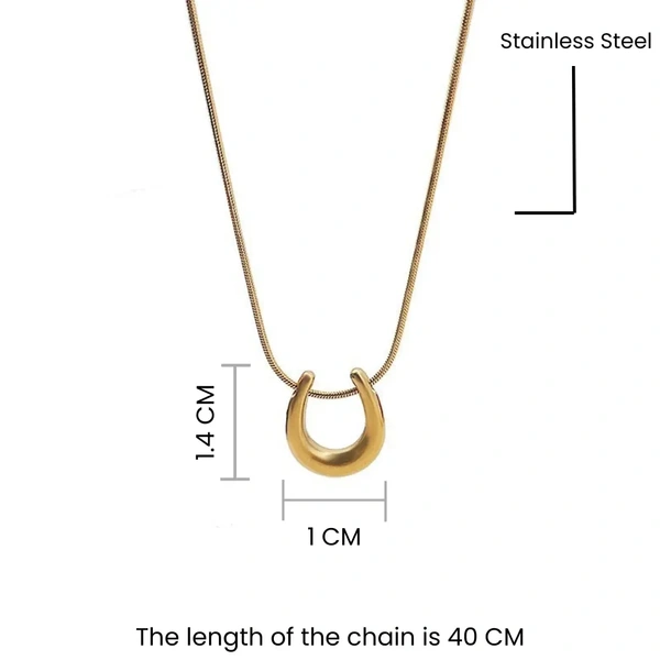 Selenophile Golden Necklace