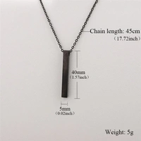 Street Chic Black Chain