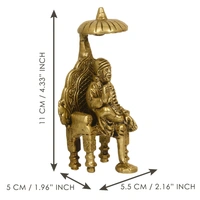 Golden Brass Blessing Shirdi Sai Baba Statue
