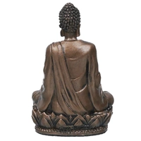 Cold Cast Bronze Resin Meditating Lord Buddha Statue