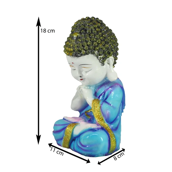Praying Monk Buddha Statue