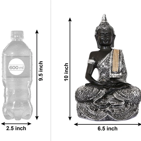 Handcrafted Decorative Meditating Buddha