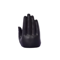 Black And Golden Handcrafted Palm Buddha Statue