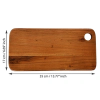 Brown Rectangle Wooden Chopping Board