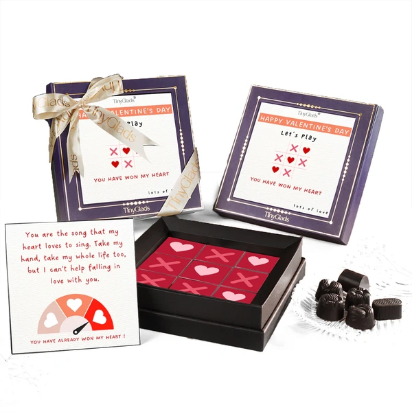 Happy Valentine's Day Chocolate Gift Box