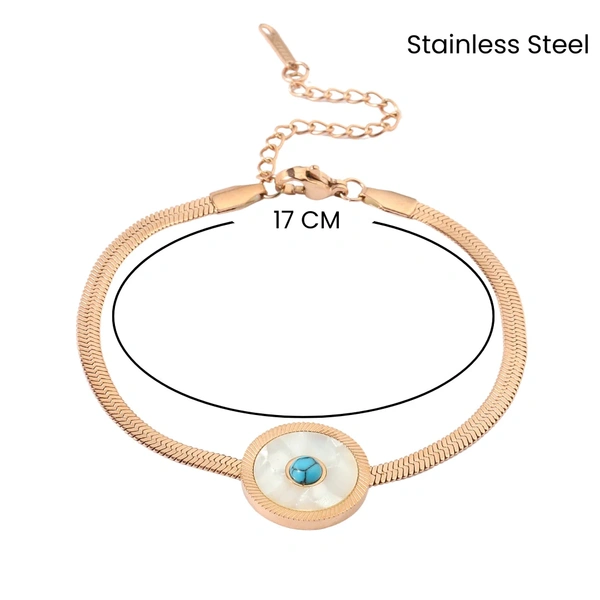 Eye of Protection Rose Gold Bracelet