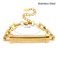 HairPin Gold Bracelet