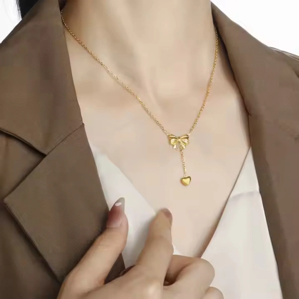 Tied with Love Necklace