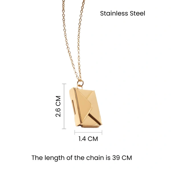 Love Letter Necklace - Gold