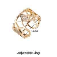 Captivating Bold Gold Ring