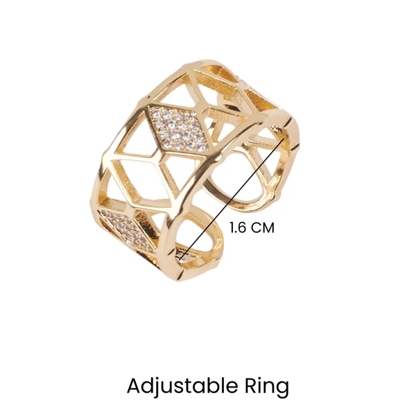 Captivating Bold Gold Ring