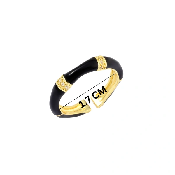 Honeyed Love Ring - Black