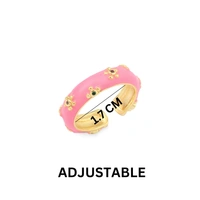Gemline Contrast Ring - Pink