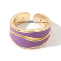 Blair Enamel Gold Ring