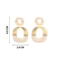 Blush Luxury Gold Earring
