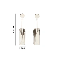 Silver Ages Luxury Earring