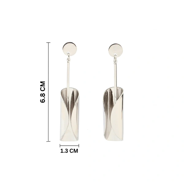 Silver Ages Luxury Earring