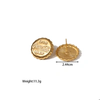 Pop Cap Glam Earrings