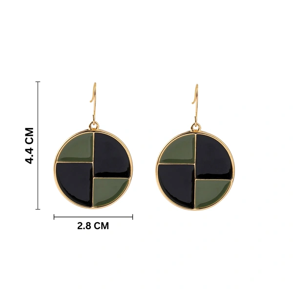 Affluent Luxury Gold Earring