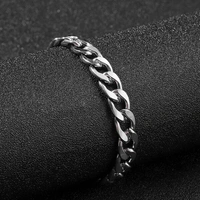 Classic Cuban Silver Bracelet