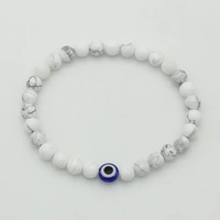 Protective Evil Eye Natural Stone Band