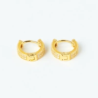 Sophisticated Golden Earrings