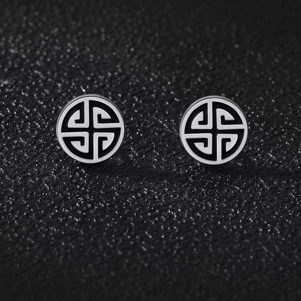 Illuminati Black Studs