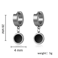 Trailblazer Black Earrings