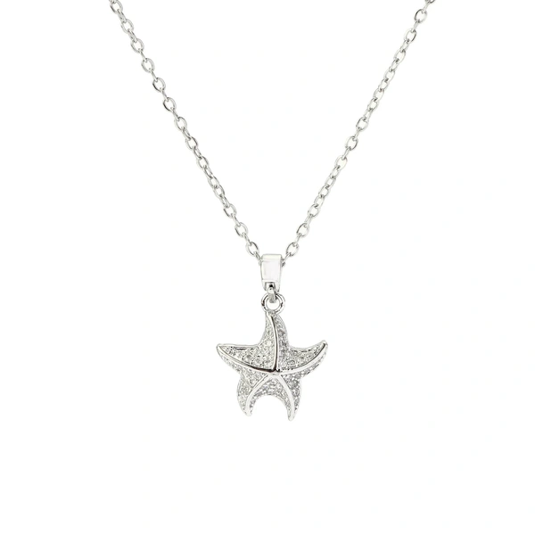 Star of the Sea Silver Necklace