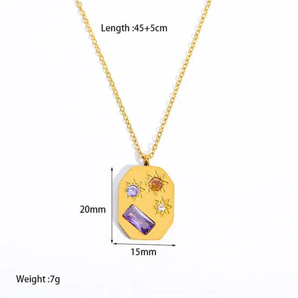Classic Chic Golden Necklace