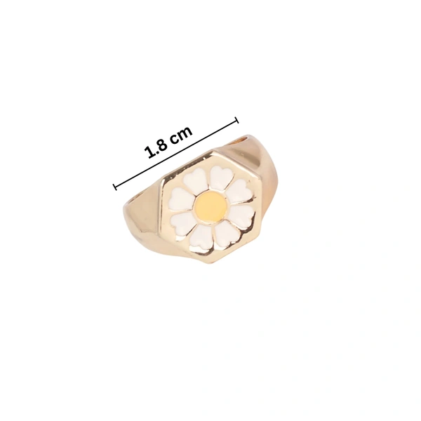 Chic Gold blossom Ring