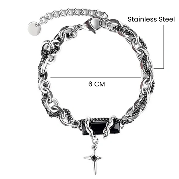 Dapper Design Stone Bracelet