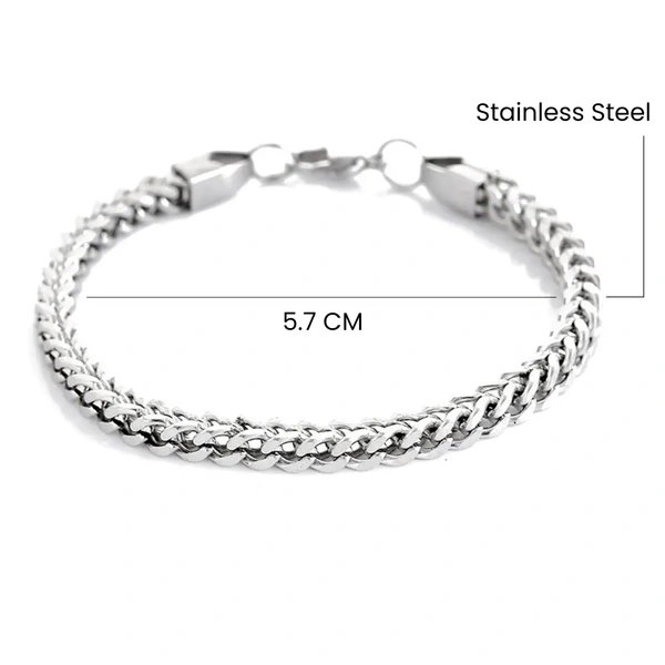 Nonchalant Silver Bracelet