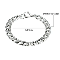 Modern Monk Silver Bracelet