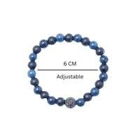 Pristine Pebbles Beaded Bracelet