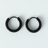 Modern You Black Earrings