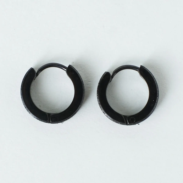 Modern You Black Earrings