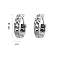 Hermetic Silver Earrings