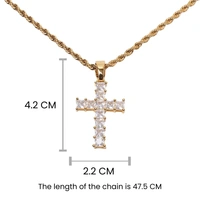 James The Great Cross Chain - Golden