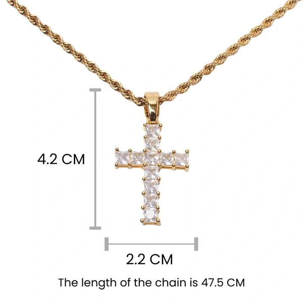 James The Great Cross Chain - Golden