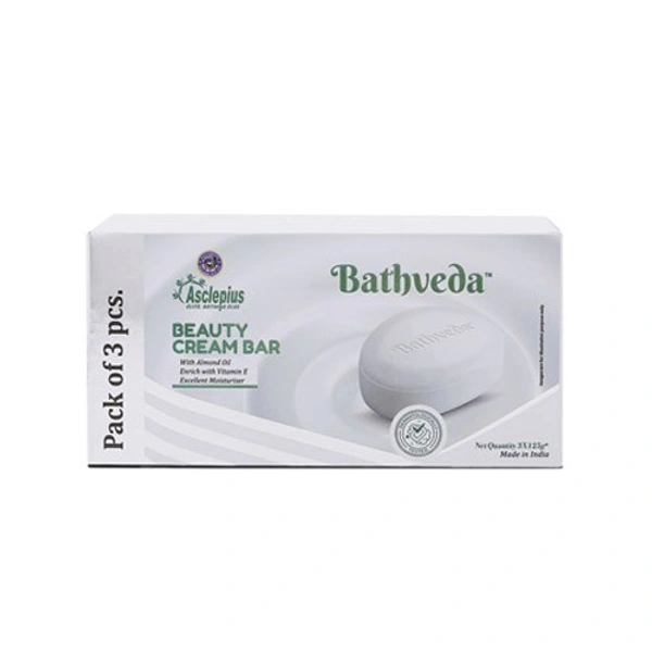 Bathveda Beauty Cream Bar - 375 Gm
