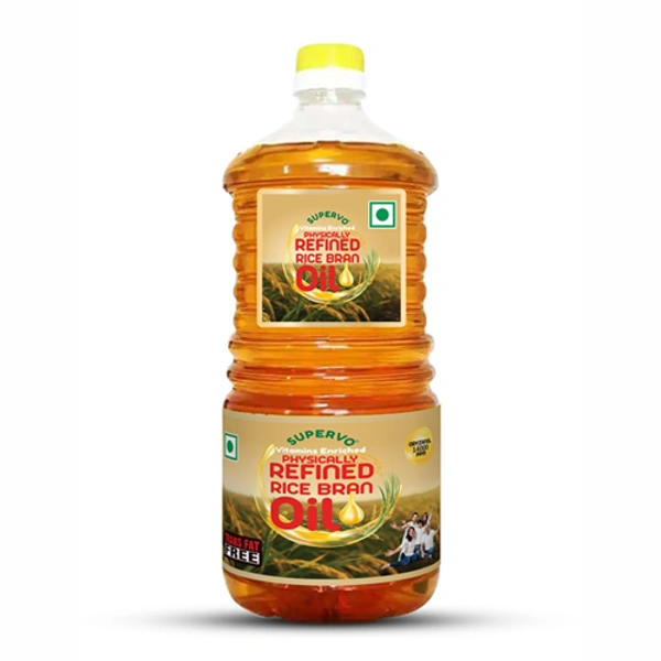 Supervo Rice Bran Oil - 2 Ltrs