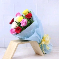 10 Mix Roses Bouquet