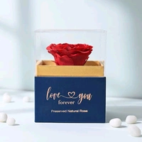 Single Red Rose | One-Year Natural Preservation