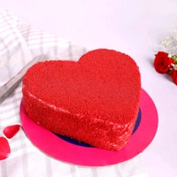 30 Red Roses With Red Velvet Cake