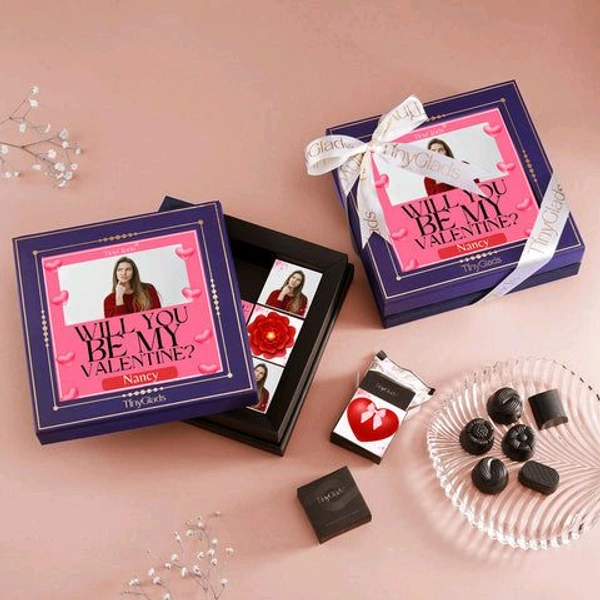 Will You Be My Valentine Chocolate Gift Box