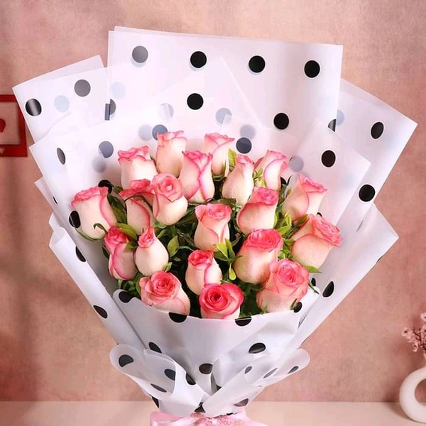 20 Pink Roses Bouquet