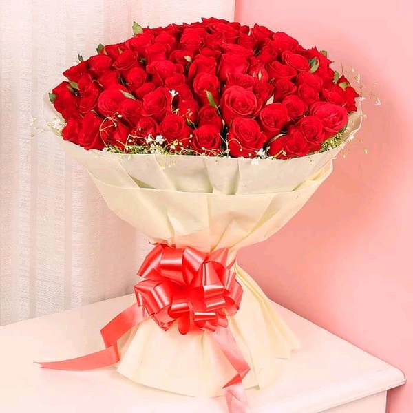 50 Red Roses Bouquet