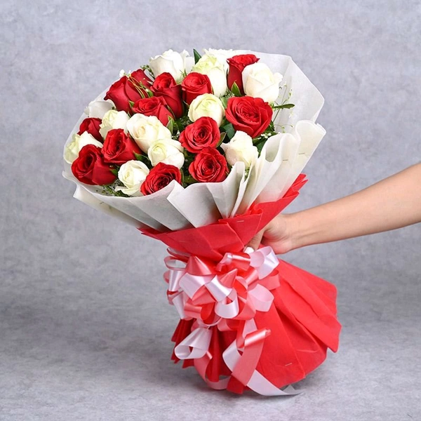 25 Mix Roses Bouquet