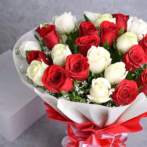 25 Mix Roses Bouquet